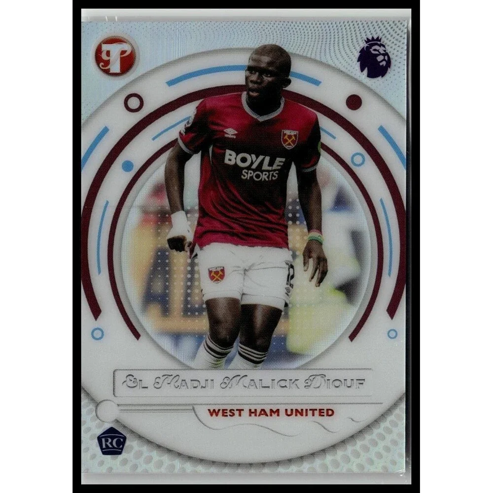 2025-26 Topps Pristine PL Soccer #181 El Hadji Malick Diouf, West Ham United RC